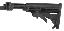 AK T6 Six-Position Collapsible Stock Black