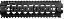 Drop In Battle Rail For Mid-Length Carbines 9 Inch Black
