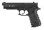 Model PT-92 9mm 5 Inch Barrel Blue Finish Rubber Grip Panels Fix