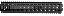 Drop In Battle Rail For M-16A1, A2, A3 and A4 Rifles 12 Inch Bla