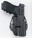 Kydex Paddle Holsters Size 16 Ruger P93/94/95/97 Black Right Han