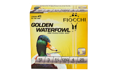 FIOCCHI 12GA #4 GOLDEN 25/250 123SGW4-img-0
