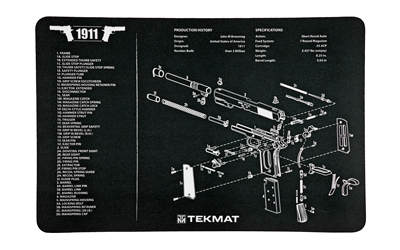 TEKMAT PISTOL MAT 1911 BLK TEK-R17-1911-img-0