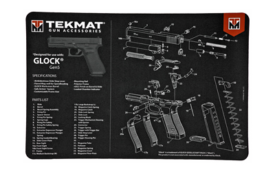 TEKMAT PISTOL MAT FOR GLOCK G5 TEK-R17-GLOCK-G5-img-0