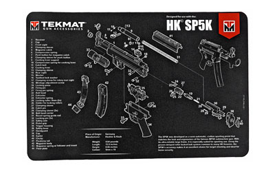TEKMAT PISTOL MAT H&K SP5K TEK-R17-HK-SP5K-img-0
