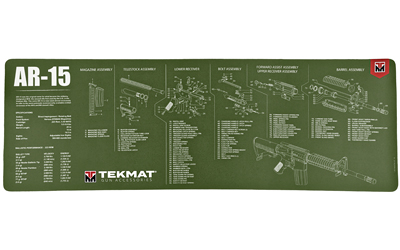 TEKMAT RIFLE MAT AR15 OD GREEN TEK-R36-AR15-OD-img-0