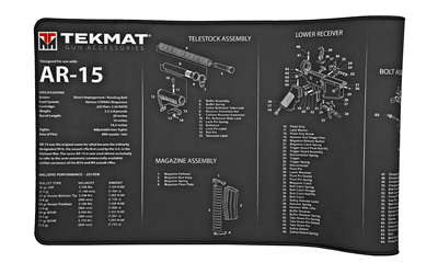 TEKMAT ULTRA RIFLE MAT AR15 BLK TEK-R44-AR15-img-0