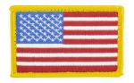 Bh Patch American Flag W/h&l R/w/b