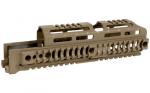 Midwest Ak Alpha Quad Rail 10" Fde